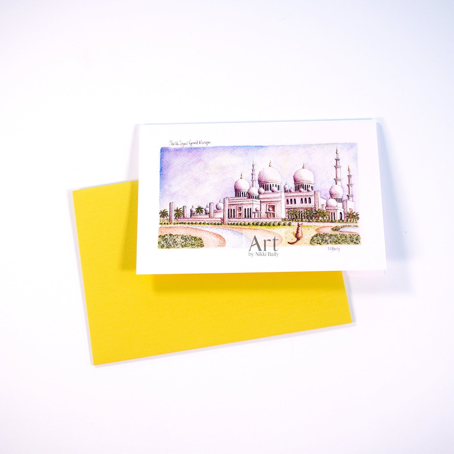 Sheikh Zayed Grand Mosque Card