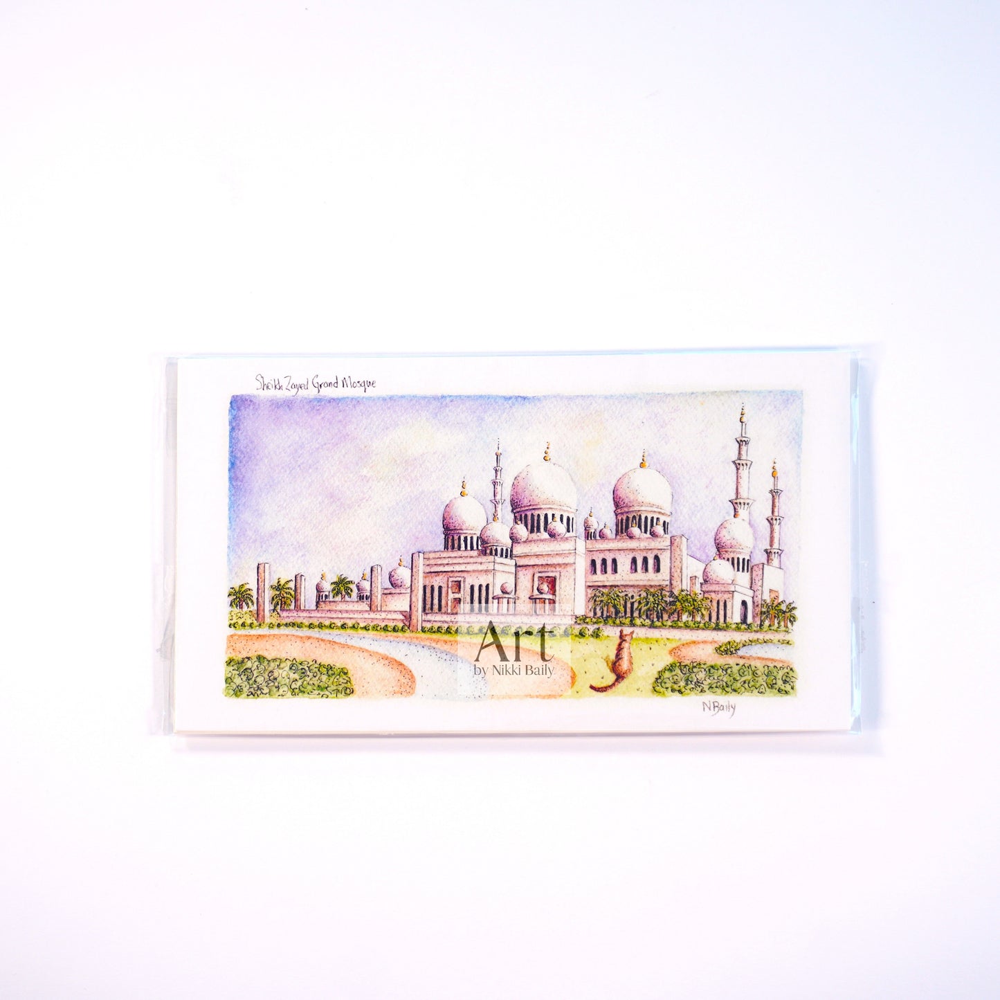 Sheikh Zayed Grand Mosque Card